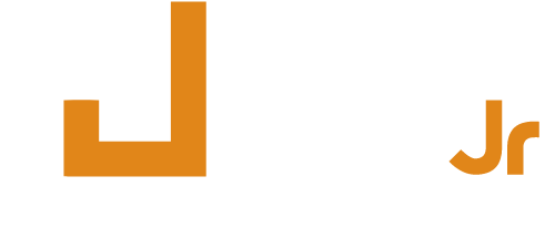 LOGO HORIZONTAL BRANCO E LARANJA